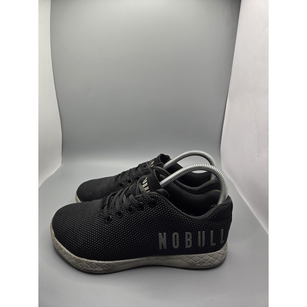NOBULL Black Outfield Trainers -‎ Women's 6.5 / Men's 5 - Picture 2 of 9